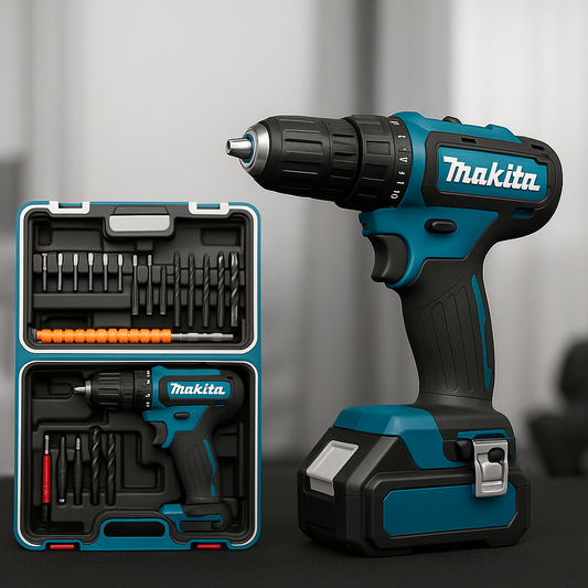 Makita 36V Caixa Azul™ – Berbequim profissional 3 em 1 (perfurar, aparafusar, percussão)